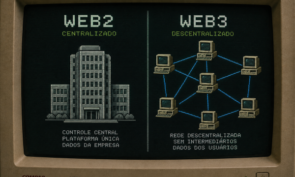 Web2 vs Web3: Qual a Diferença na Prática? (Guia Iniciante)